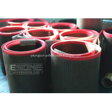 Non-stick and heat resistant PTFE mesh belt